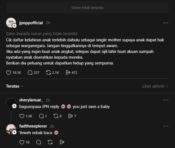 hamil luar nikah