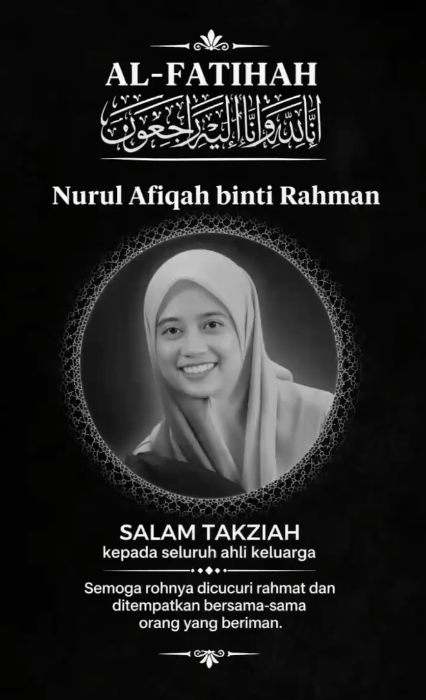 ISTERI MENINGGAL DUNIA