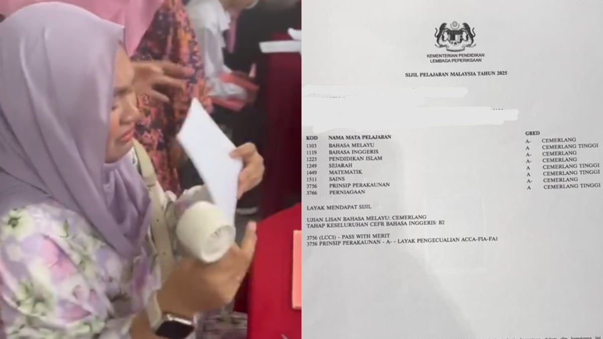 keputusan SPM