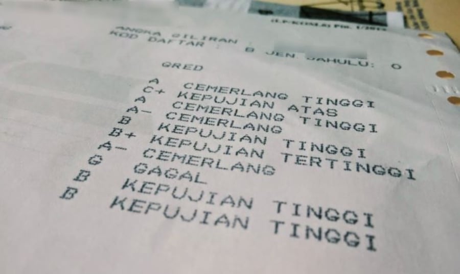 SEMAKAN SEMULA KEPUTUSAN SPM