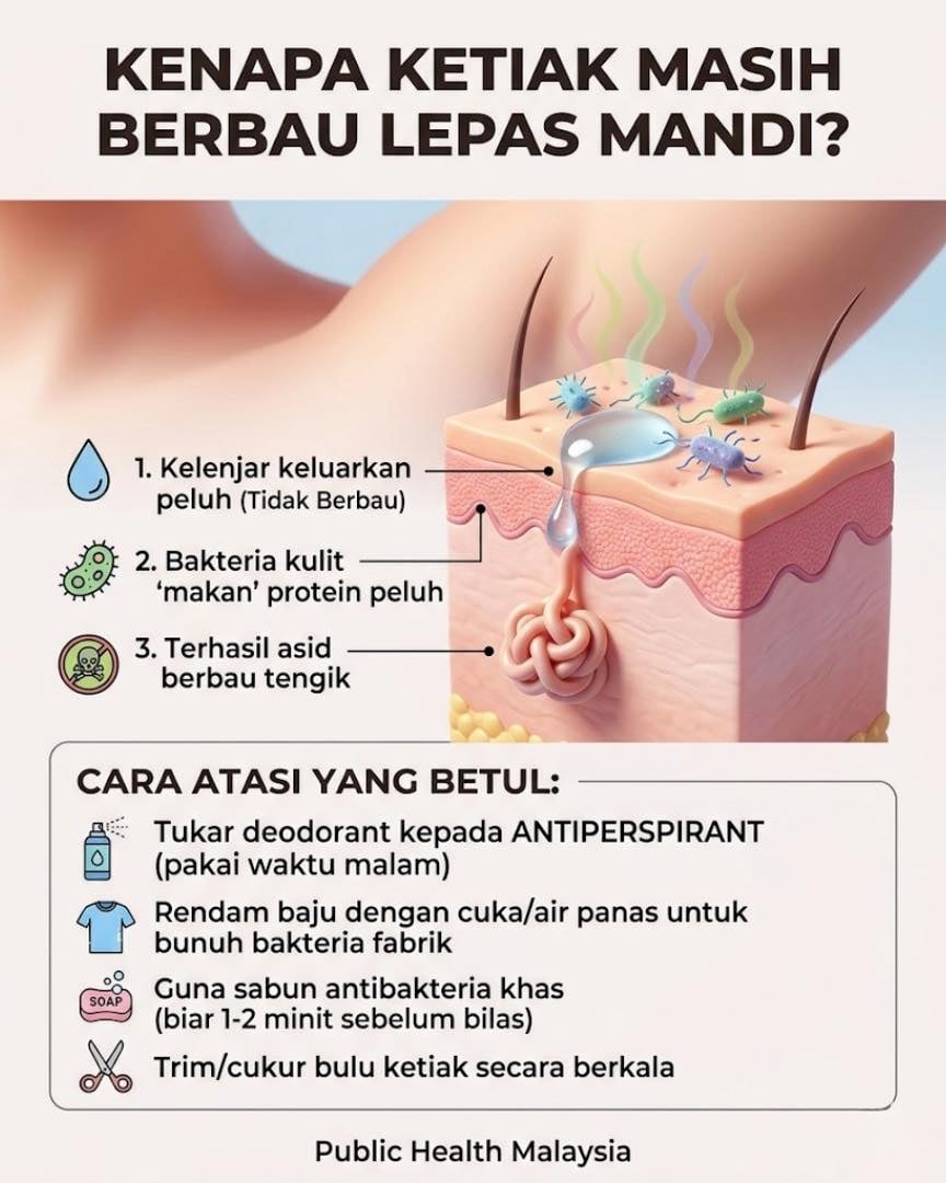 ketiak bau