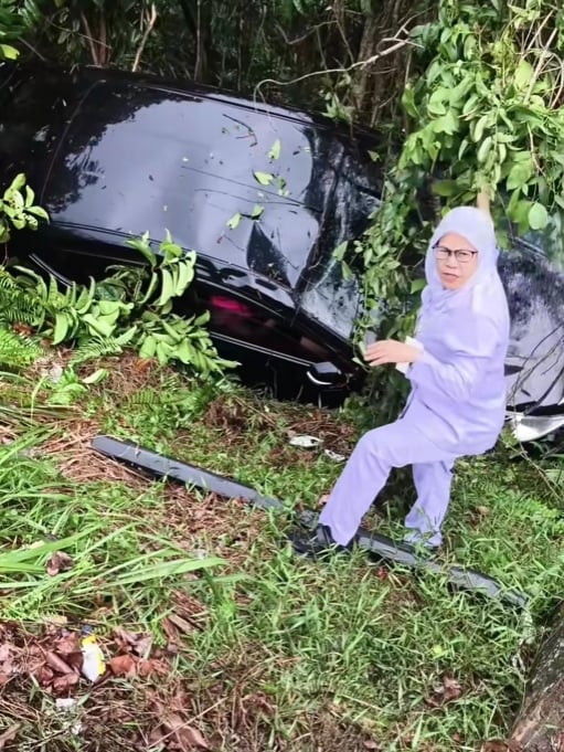 mangsa kemalangan