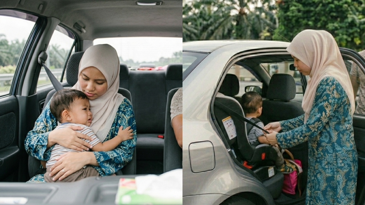 memangku anak