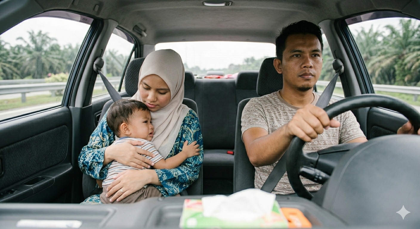memangku anak