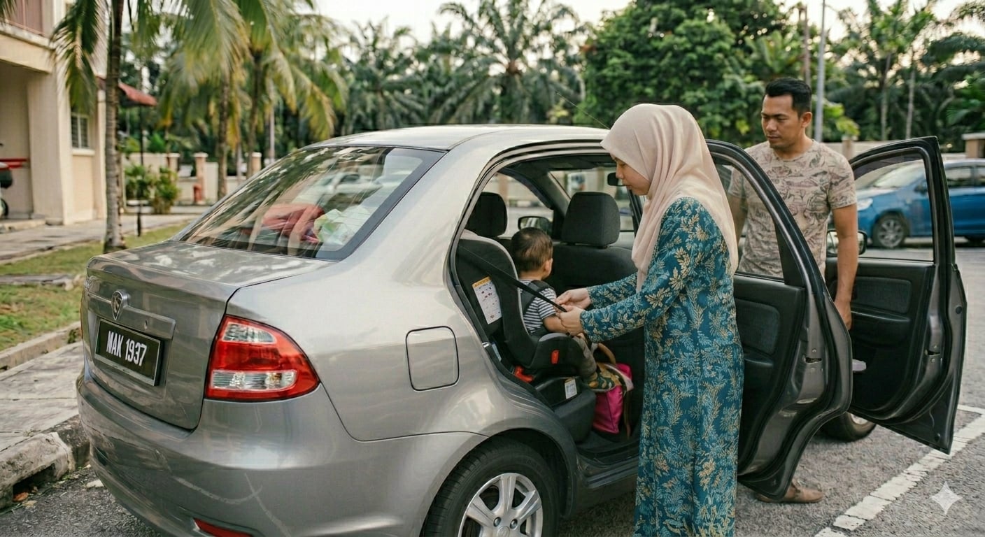 memangku anak