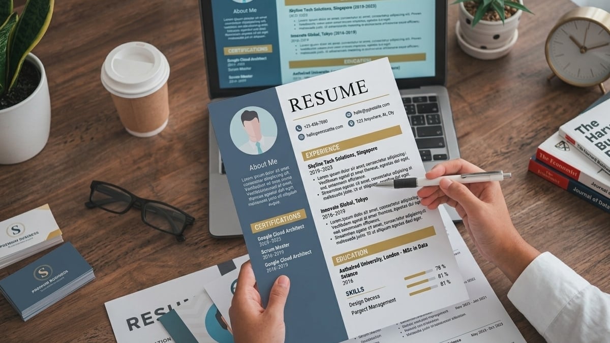 template resume
