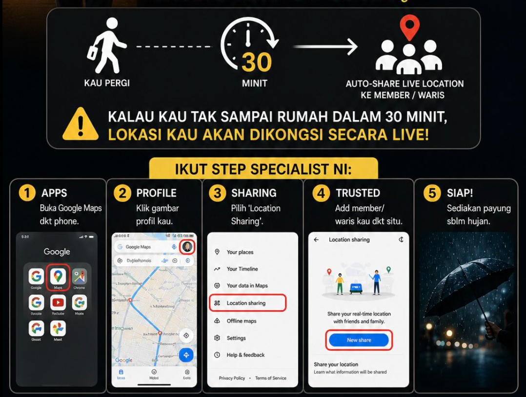 SHARE LOCATION