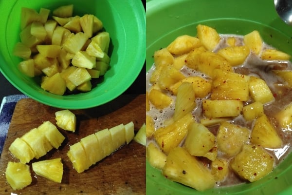 cara membuat jeruk nanas