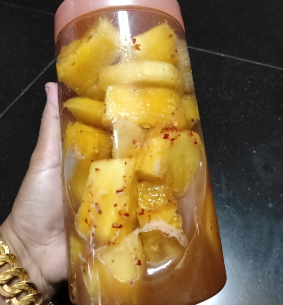 cara membuat jeruk nanas