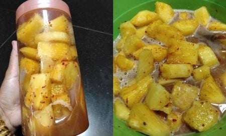 cara membuat jeruk nanas