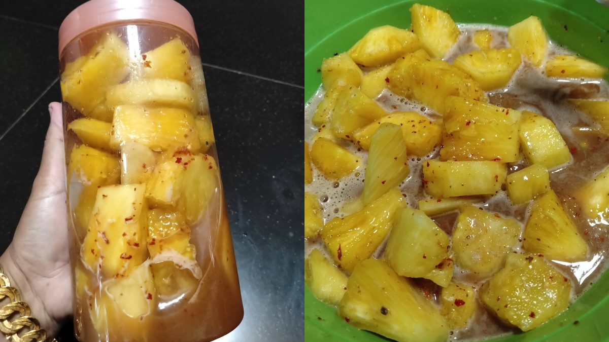 cara membuat jeruk nanas