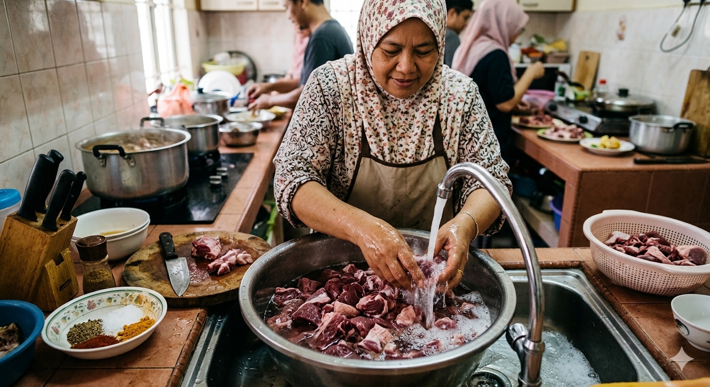 daging korban