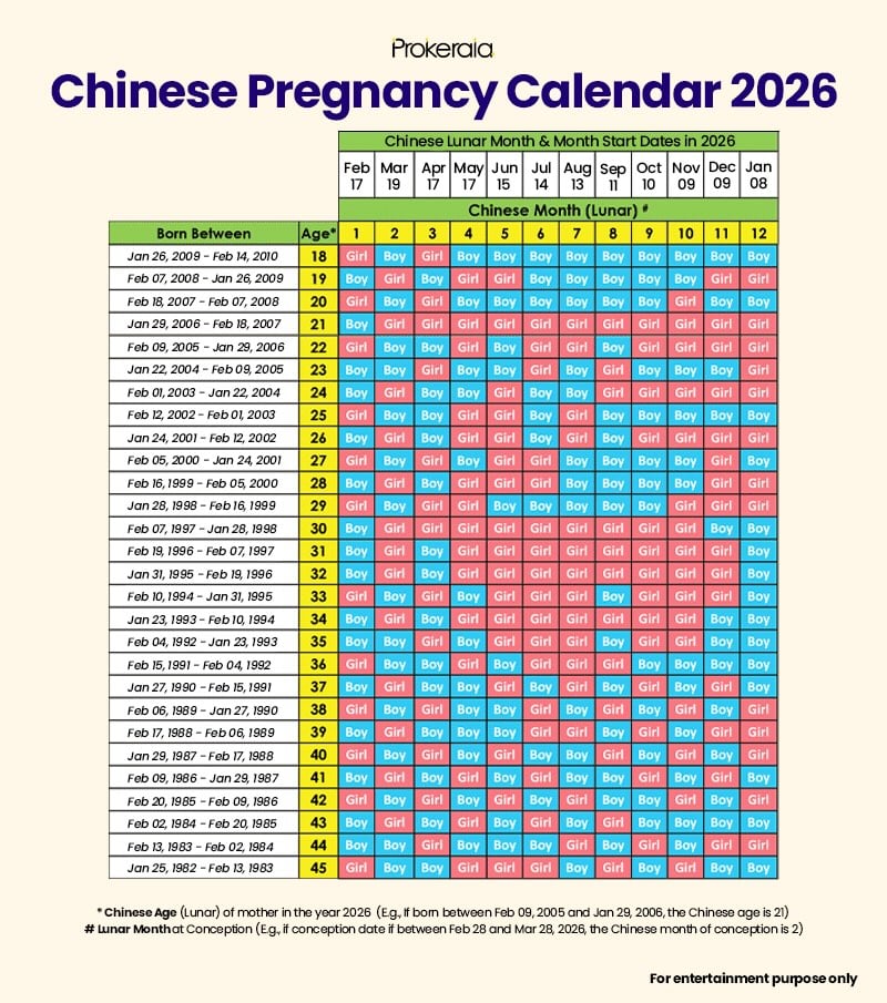 KALENDAR CINA