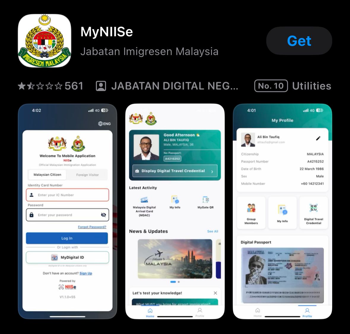 CIRI KESELAMATAN MYKAD