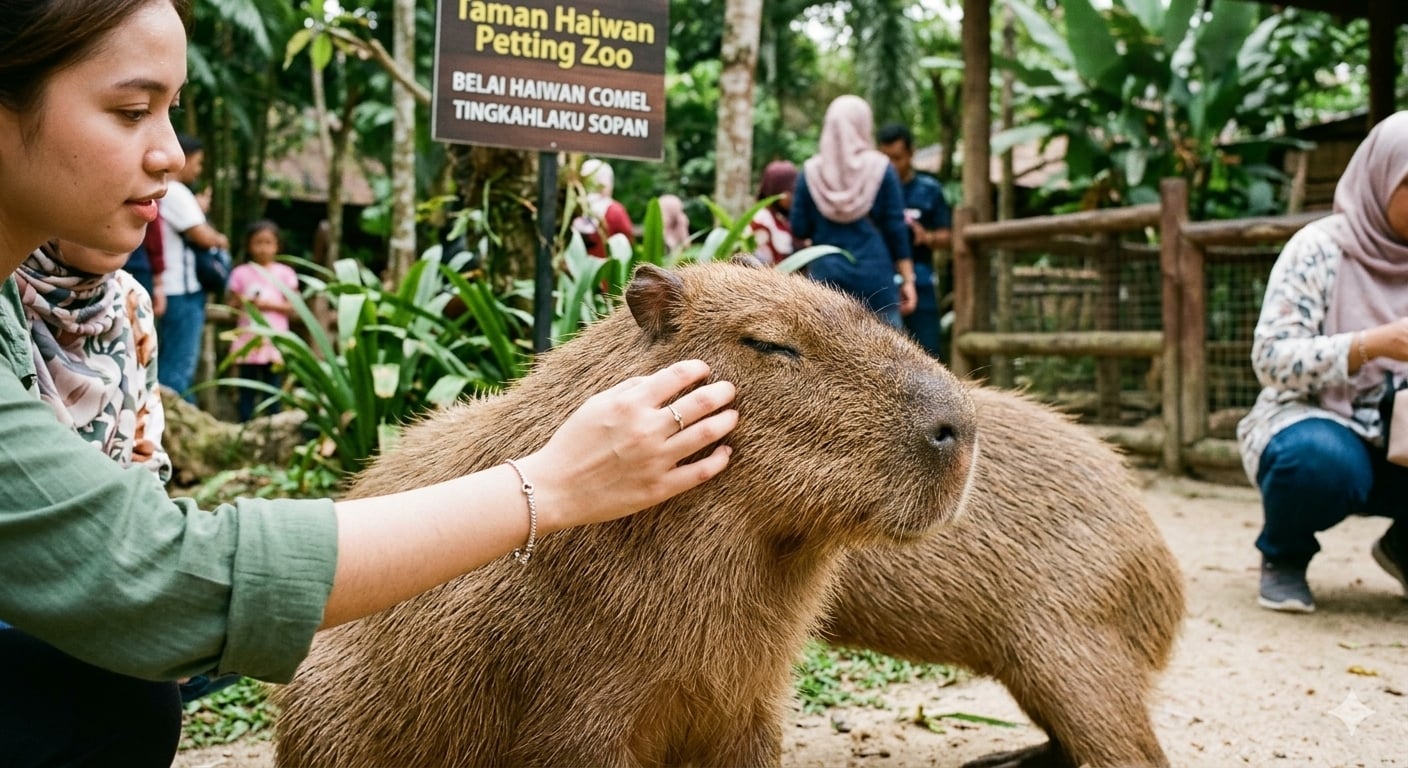 pegang capybara 