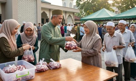 pembahagian daging korban