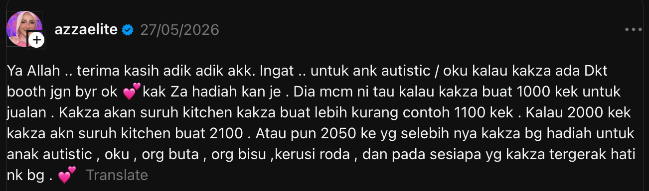 KEK PERCUMA
