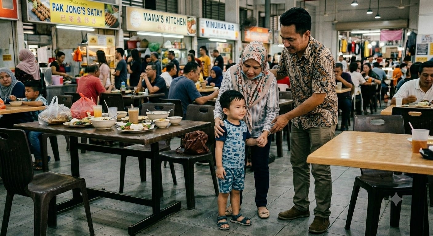 anak menjerit