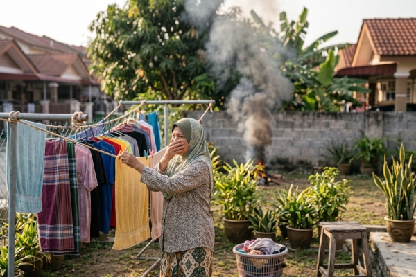 bakar sampah