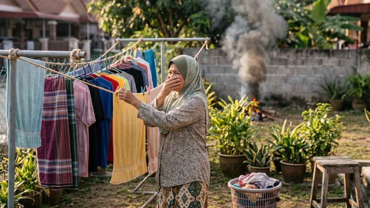 bakar sampah