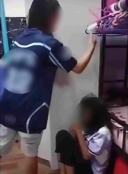 ditarik rambut
