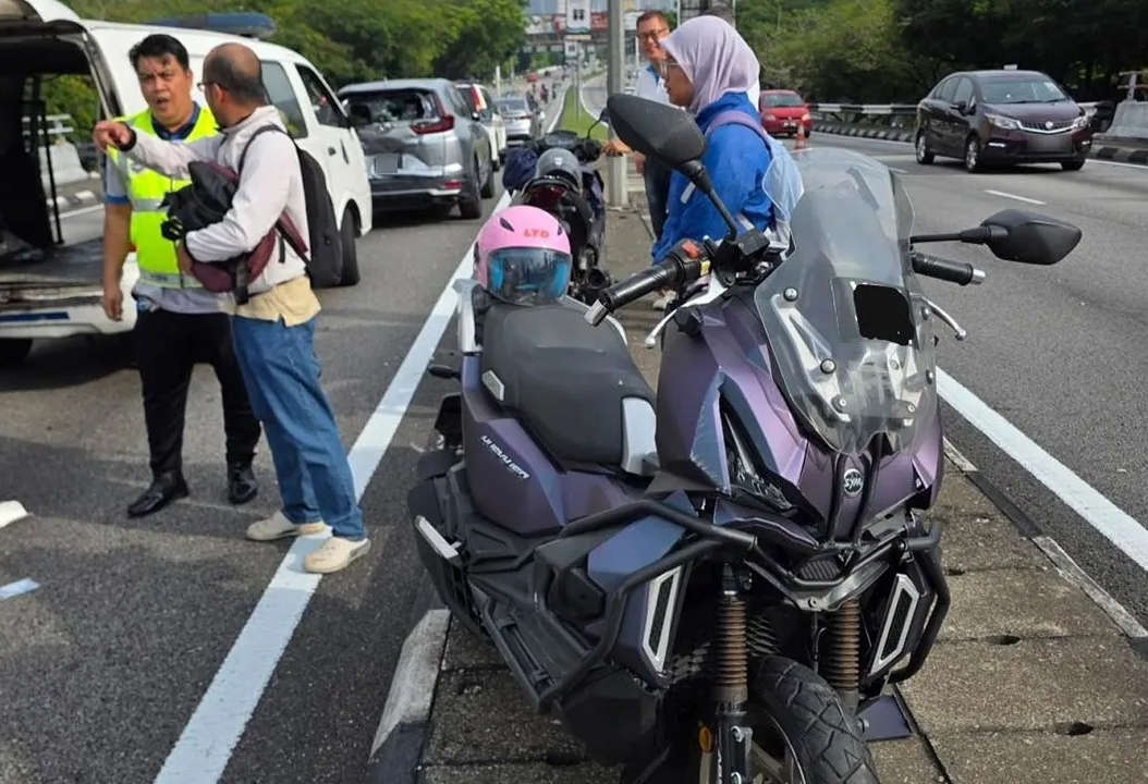 kemalangan motosikal 