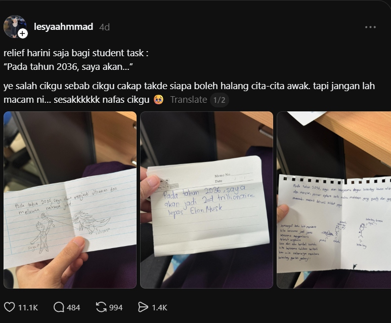 kerja sekolah