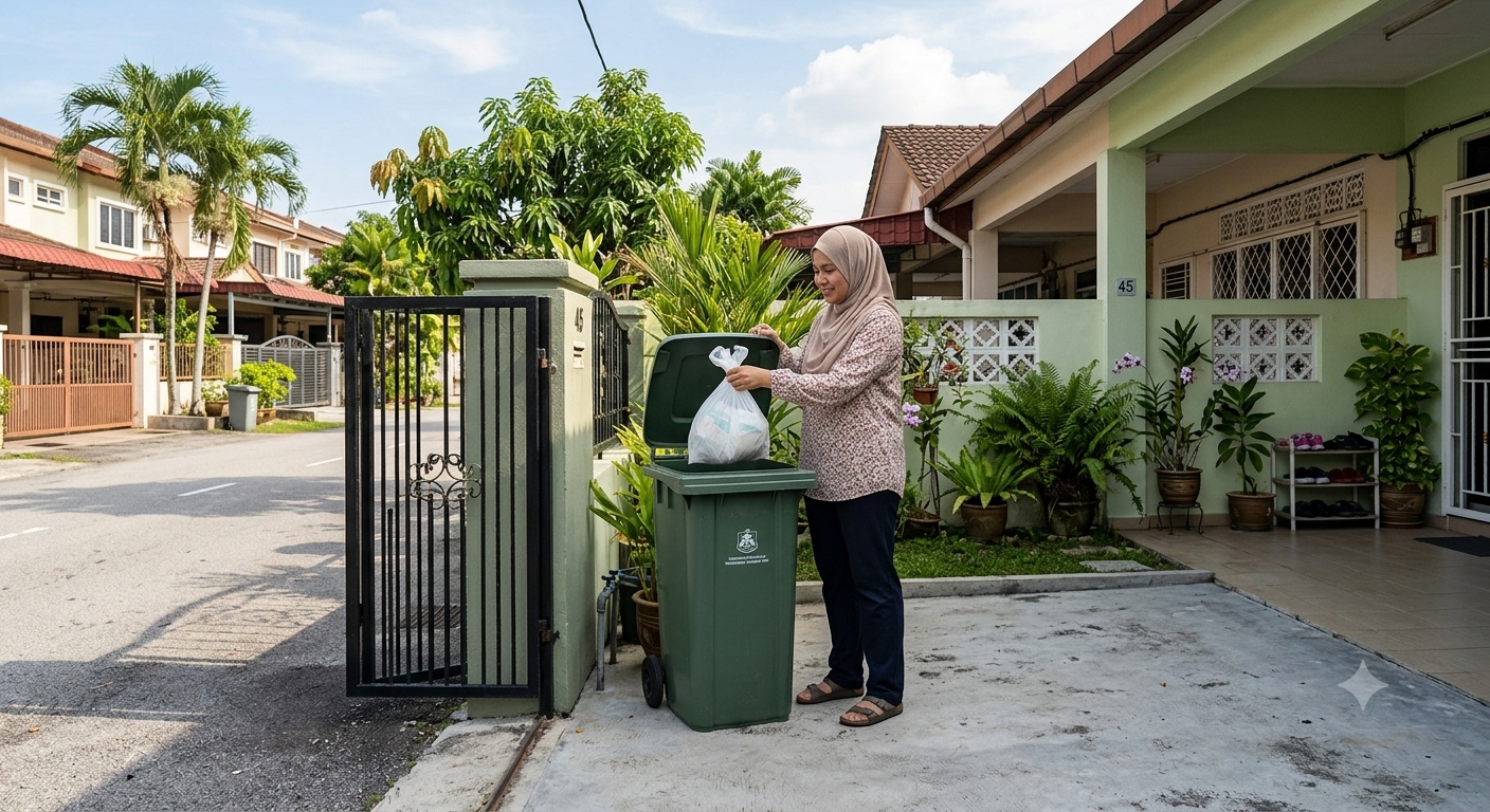 lampin pakai buang