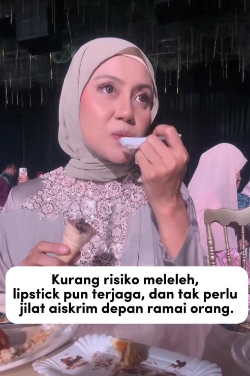makan aiskrim