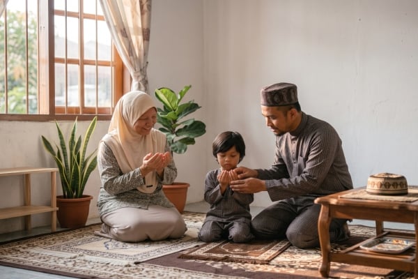mendirikan solat