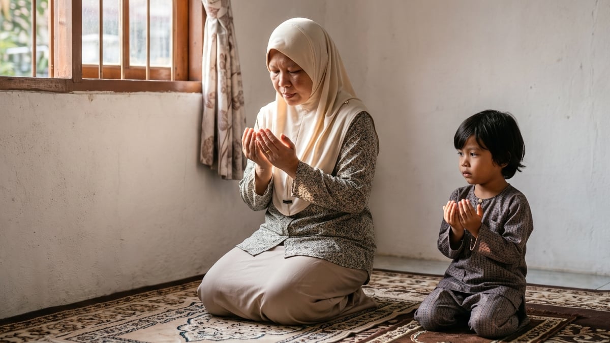 mendirikan solat