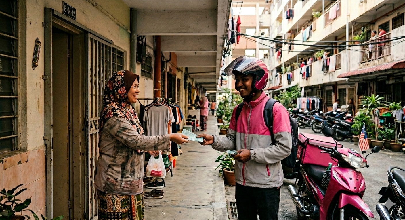 penghantar makanan