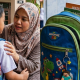 pergi sekolah