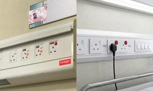 plug dinding