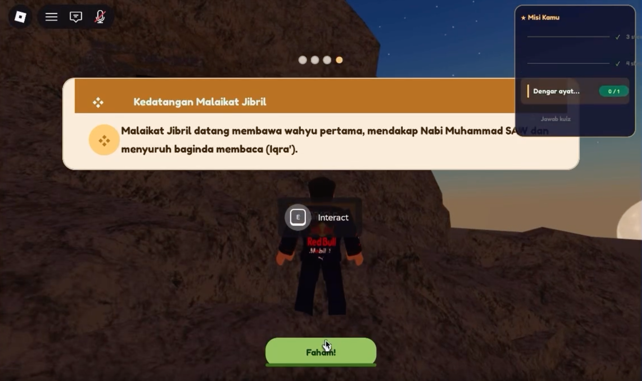 ROBLOX JEJAK WAHYU