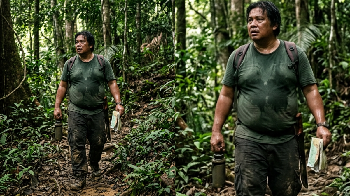 sesat dalam hutan