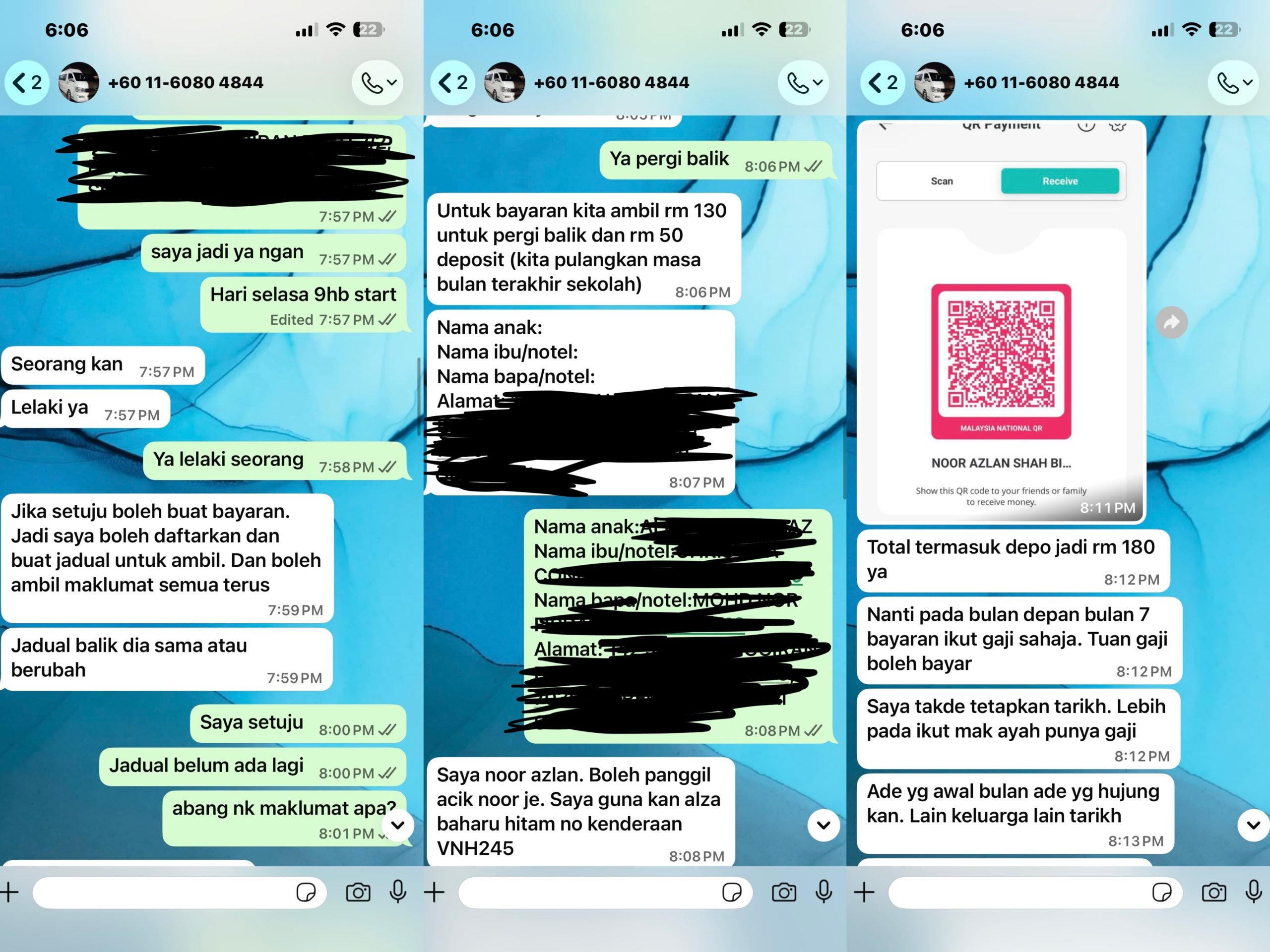 van sekolah 
