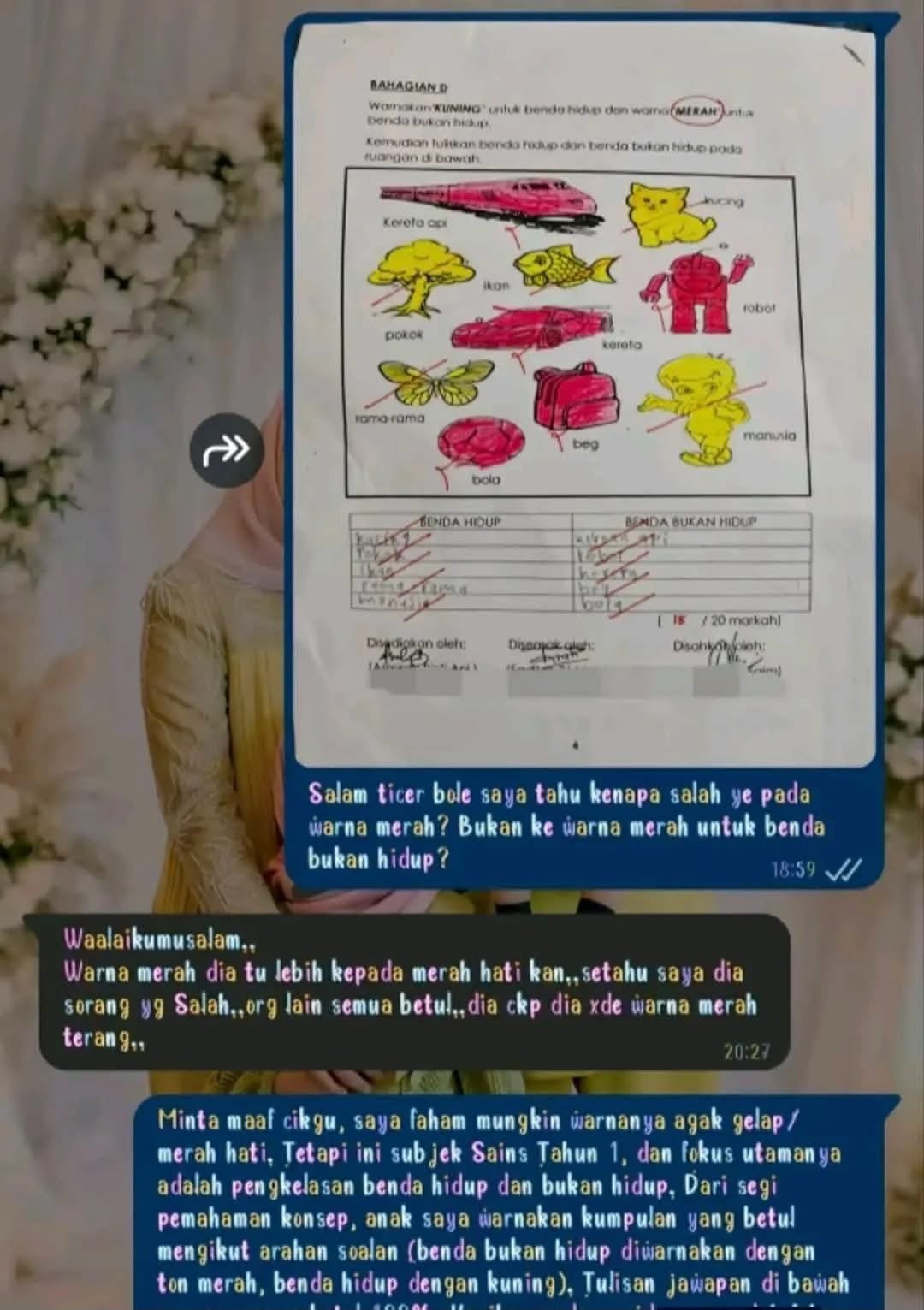 warna merah hati