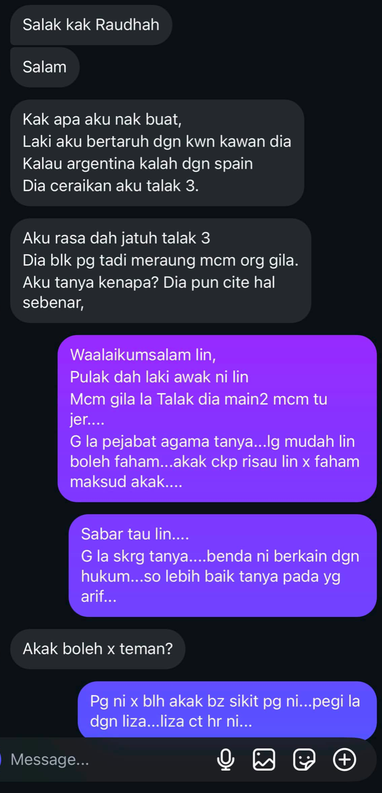 CERAI TALAK TIGA