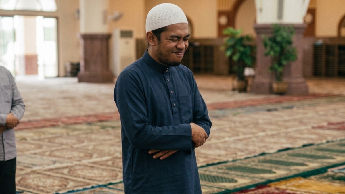KETAWA KETIKA SOLAT