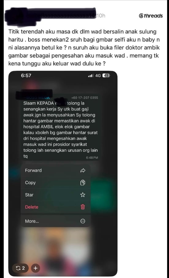cuti bersalin 