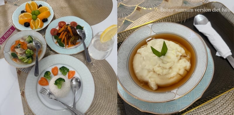 menu berpantang
