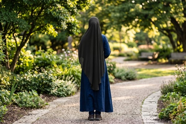 pekerja berhijab