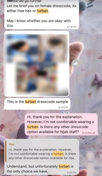 pekerja berhijab