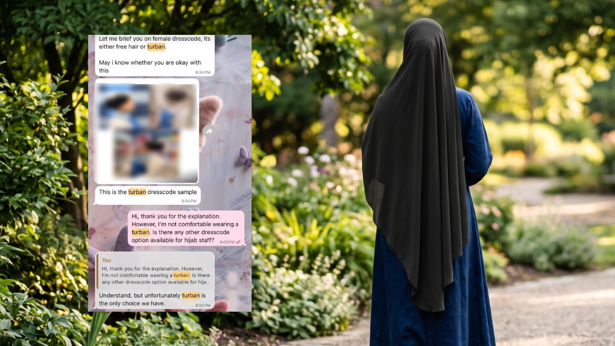 pekerja berhijab