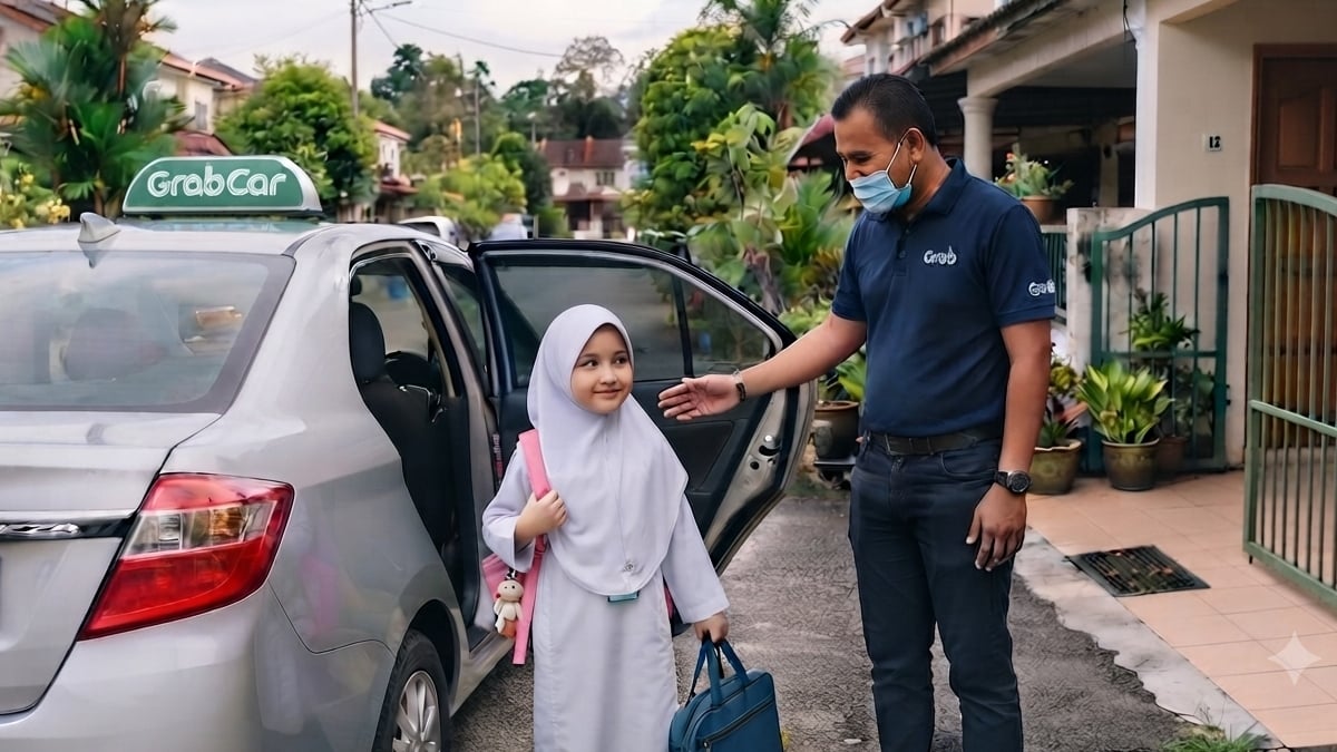 pemandu grab