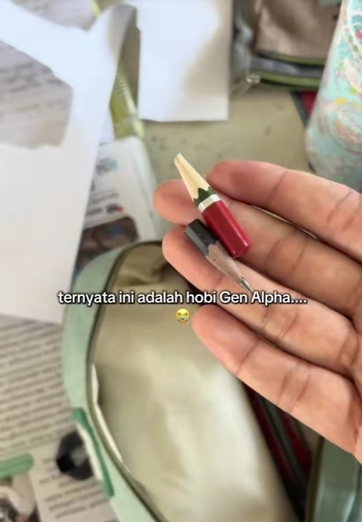 pensil pendek