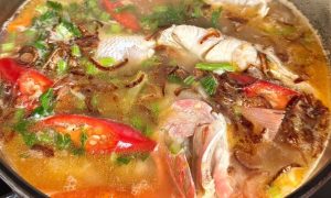 resepi sup ikan merah