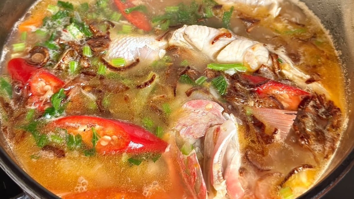 resepi sup ikan merah