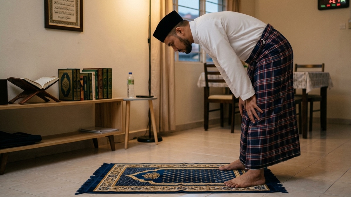 Solat Tanpa Pakaian Dalam